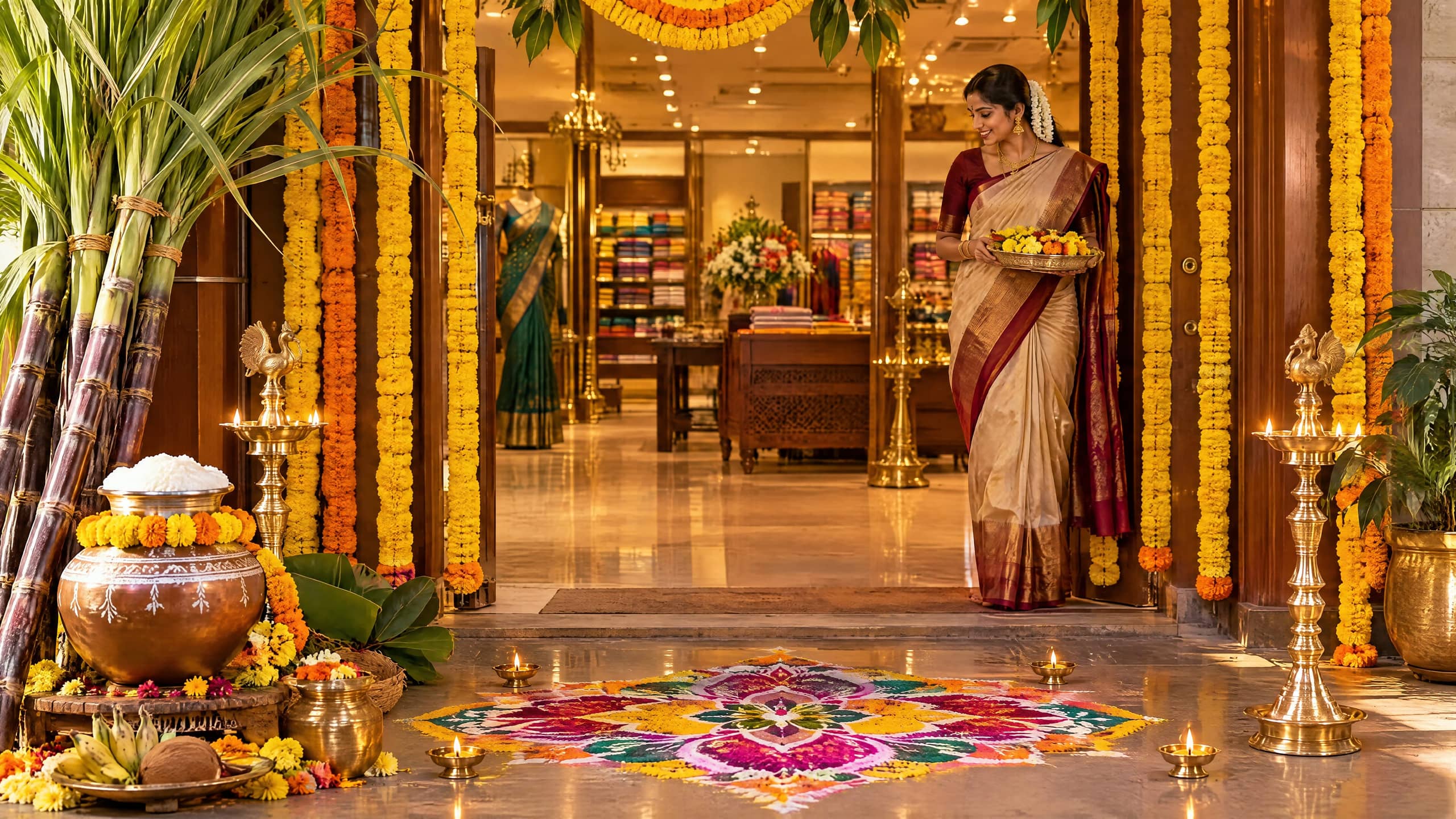 Festive retail